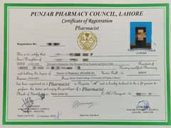 Pharmacist with Category A available 0