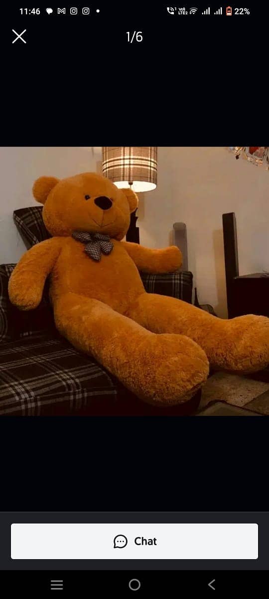 3.2Feet American Teddy Bear With Delivery. 03175841170 6
