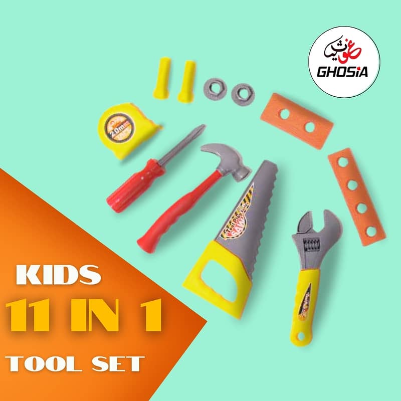 Tool Play Series Tools Set For Kids Pretend Engineer Play Tool Kit 6