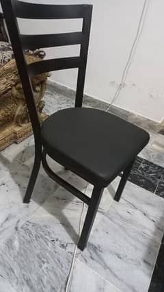 solid iron chairs heavy weight best quality 0