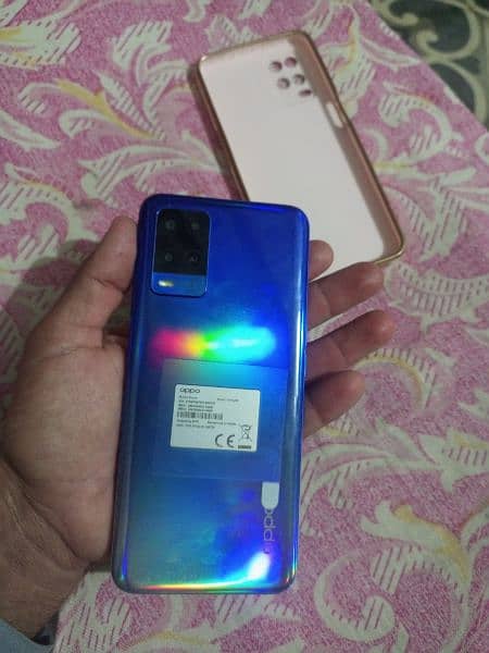 oppo a54 4+128 condition 9-10 2