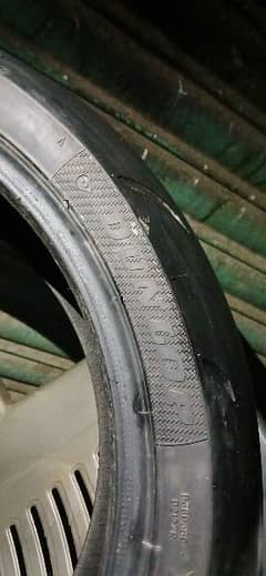 Heavy bike tyre 180/55/17 0