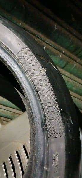 Heavy bike tyre 180/55/17 0