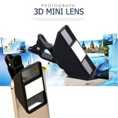 3D mobile camera lense 0