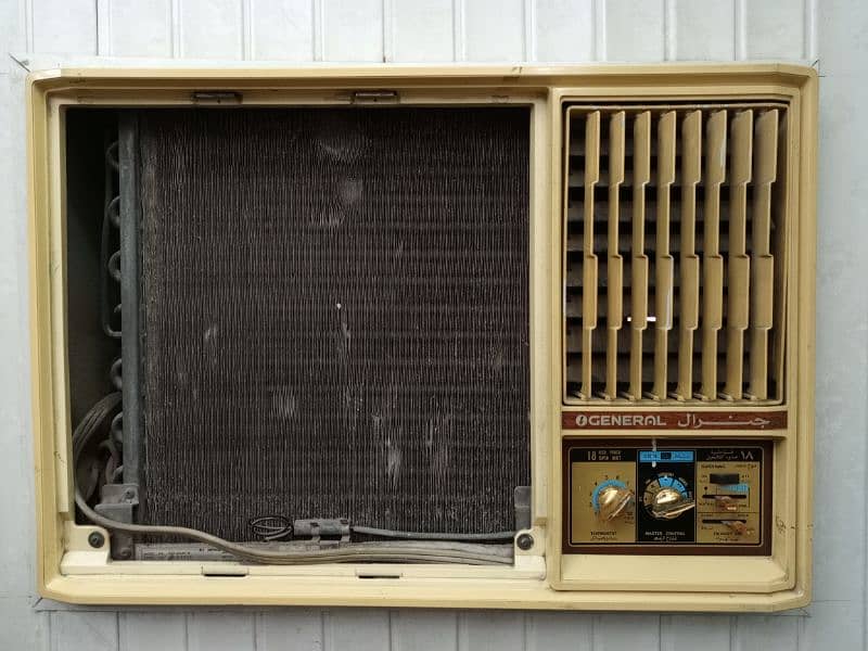 General 1.5 ton Window Ac 10 by 10 condition 1