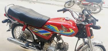 A Bank Manager maintained Honda CD 70 Bike for Sale - 10/10