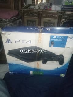 ps4 slim 500gb with box and sealed