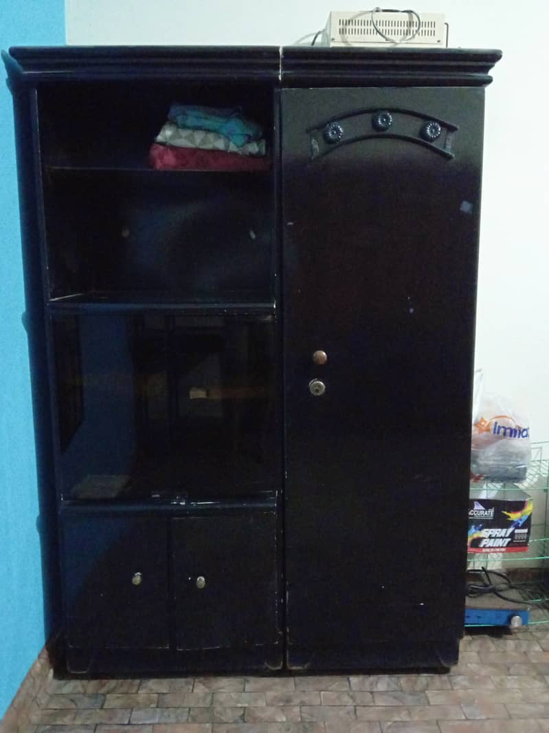 Single door Almari+Tv etc devider 0