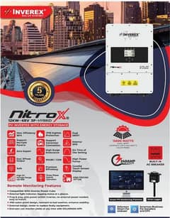Inverex Nitrox 12kw 48v 3P IP65 Hybrid Inverter (0333-6841714)