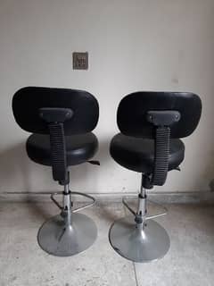 HYDRULIC STOOL PAIR FOR SALE