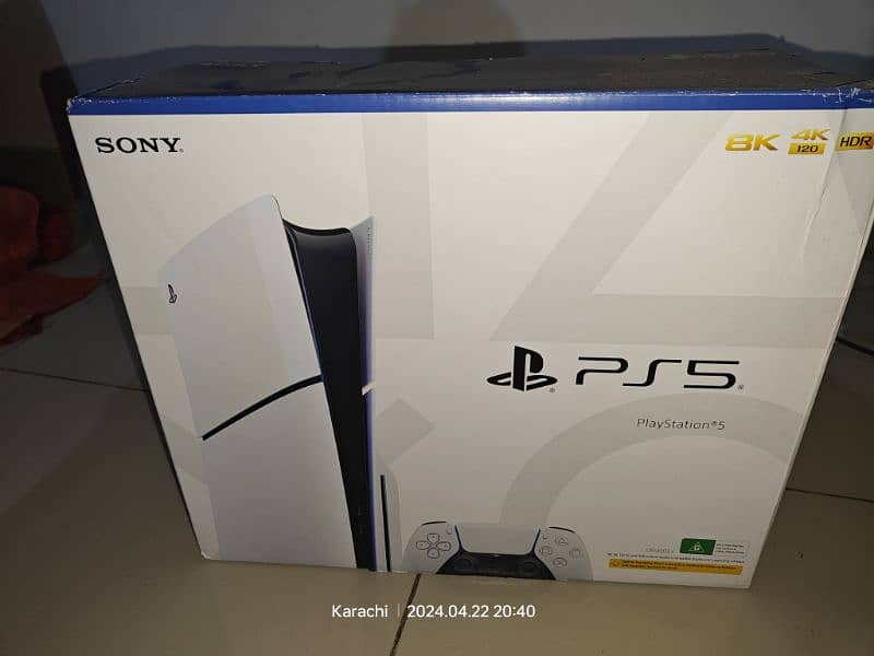 Sony Playstation 5 slim disc edition 1TB 1
