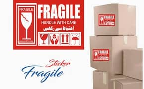 Fragile stickers Pack of 1,000