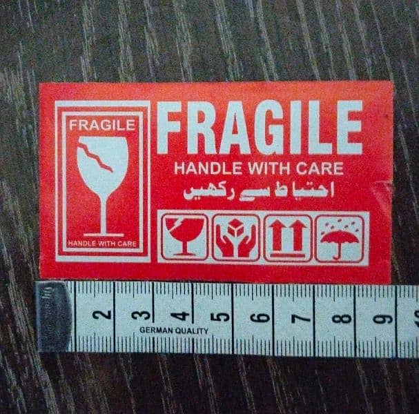 Fragile stickers Pack of 1,000 2