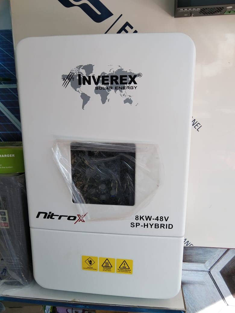08KW "INVEREX" INVERTER - HYBRID INVERTER || IP65 10400PV 0