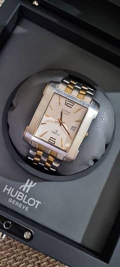 Accurate Branded  Gents wrist watch square dial Origianal Accurate