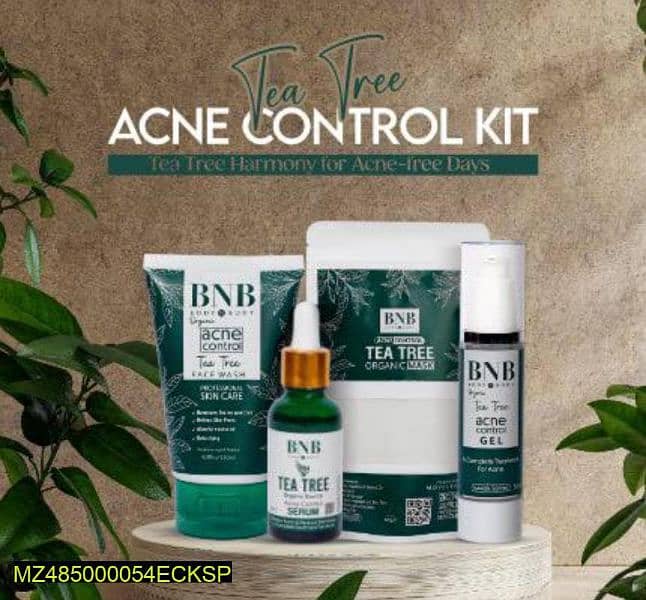 BNB Tea tree Organic kit Acne Control 1