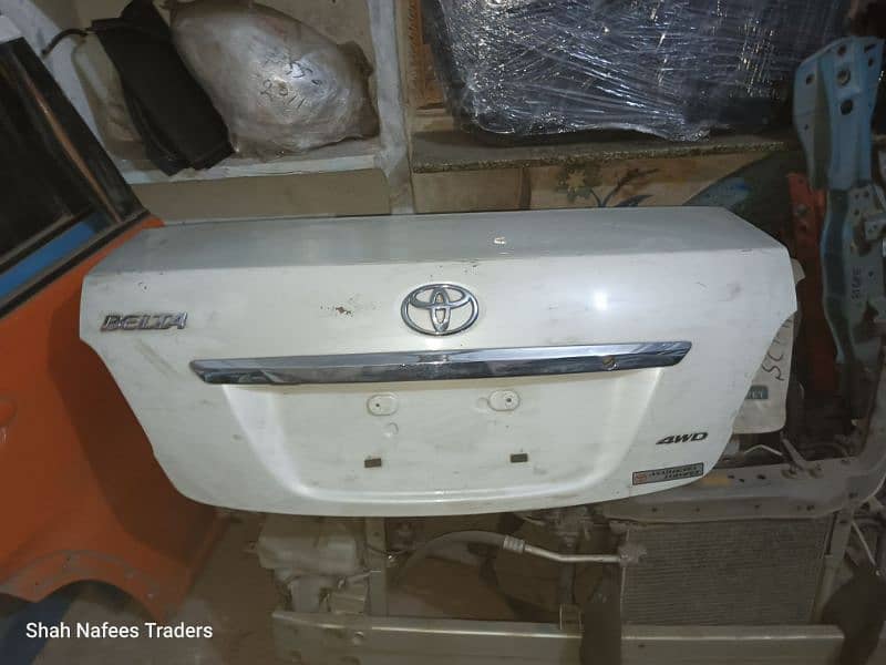 Toyota Belta Trunk - Toyota Belta Deggi - Toyota Belta Used Auto Parts 4