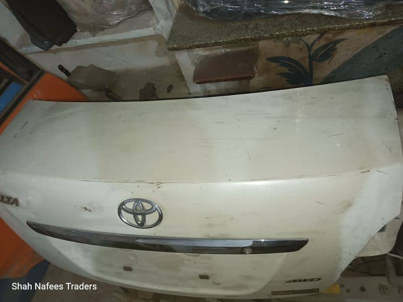 Toyota Belta Trunk - Toyota Belta Deggi - Toyota Belta Used Auto Parts 8