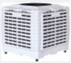Duct evaporative air chiller cooler