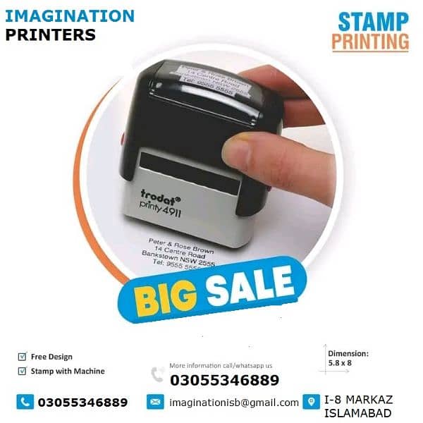 Panaflex Printing // Business Cards // Bill Books // Stamps // Flyers 1