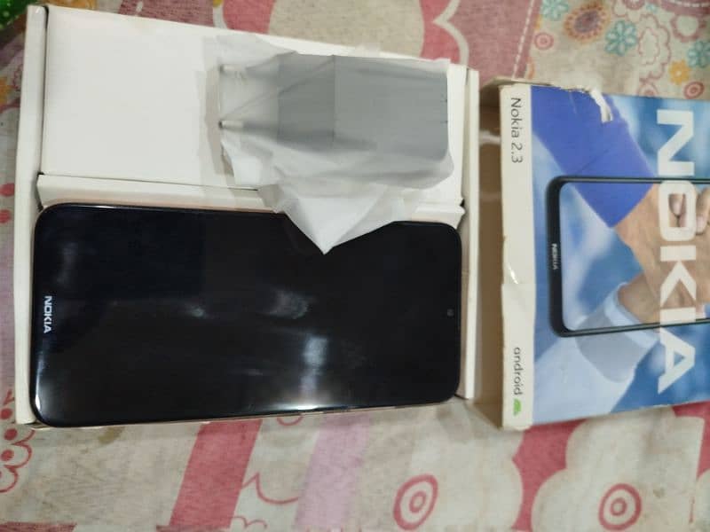 nokia 2.3 in very good condition with original charger and box 4 sale 1