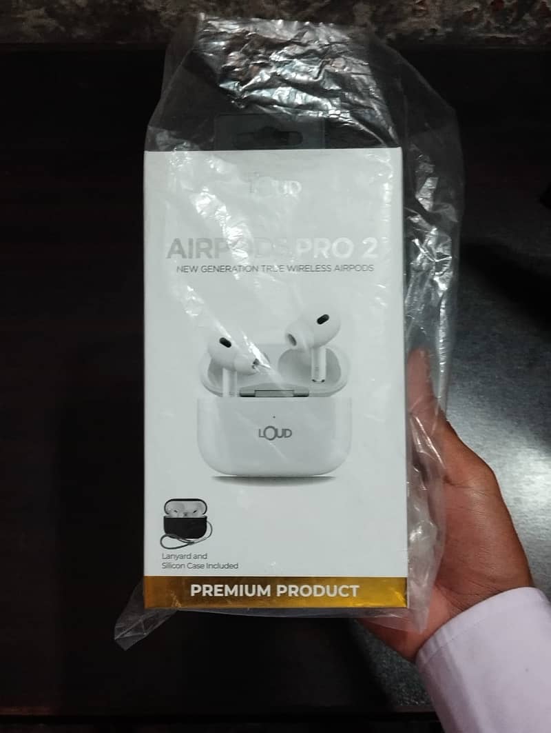 LOUD Airpods Pro 2 premium quality with 6 month warranty silicone case 1