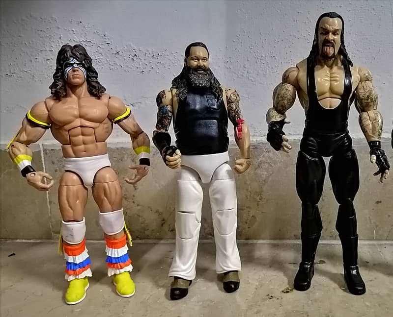 WWE Elite Class 6' to 7' Wrestlers Fully Articulated Action Figure Toy 0