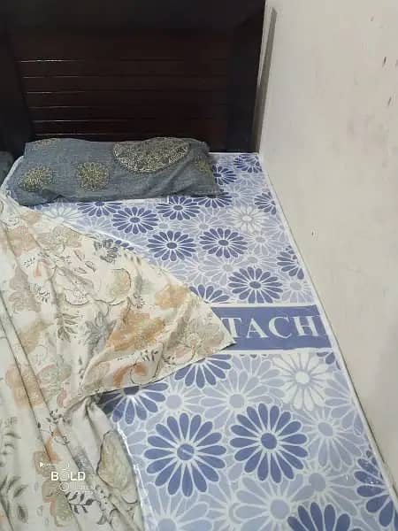 2 single bed for sale ( with brand new mattress) 2