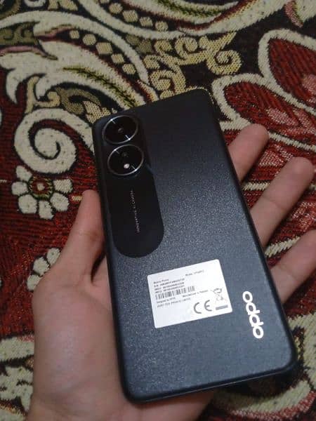 Urgent Sale Oppo A58 8 +4/128 2