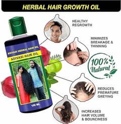 Adivasi Herbal Hair Oil For Hair Growth For Women And Men