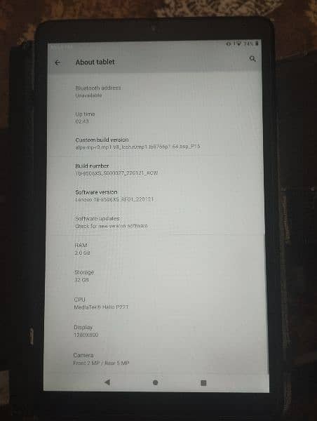 Lenovo M8 Tablet 3rd Gen 3