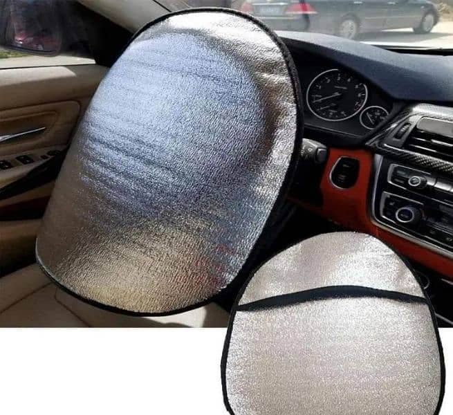 Car Steering Sun Shade Cover 0