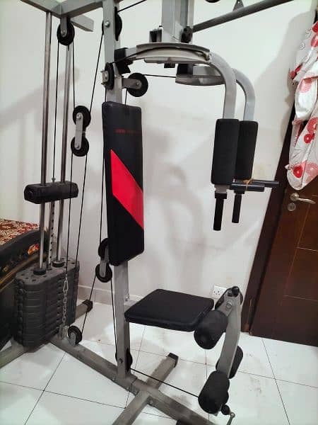 hy i am selling home gym its a good condition i need mony urgent sale 3
