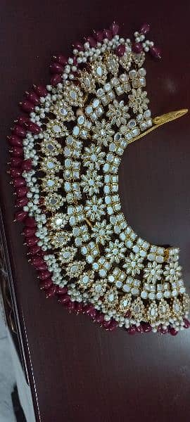 Bridal Artificial Jewellery | Farshi Kundan Set 1