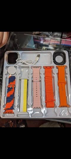 ultra smart watches with different straps