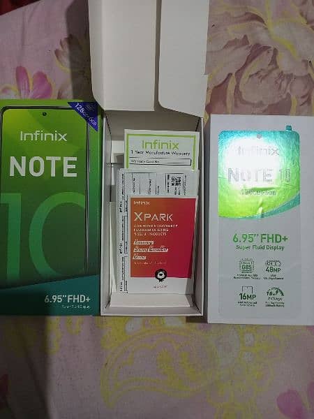 full pta approved Infinix note 10 mobile 11
