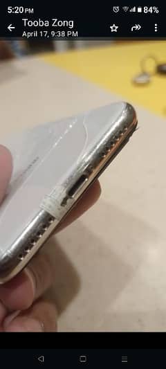 pta approved 156gb Back Glass crack. battery newly demand 0