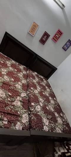 2 single bed used