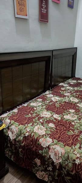 2 single bed used 10