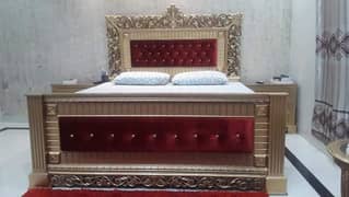 complete king size bed set for sale 0