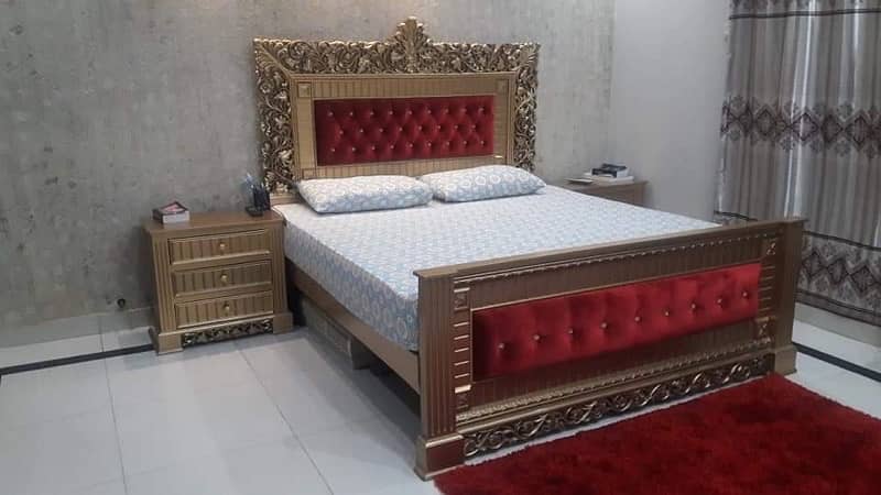 complete king size bed set for sale 1