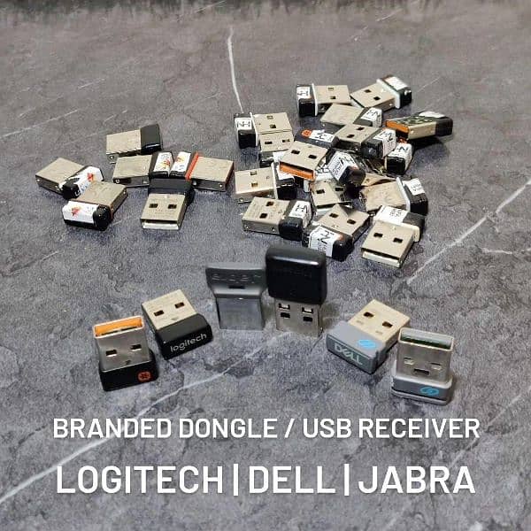Dongle Logitech keyboard mice Dell Jabra Headset Wireless USB Receiver 0