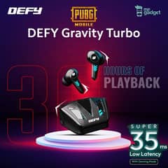 DEFY Gravity Turbo with Low Latency for Gaming Airpods