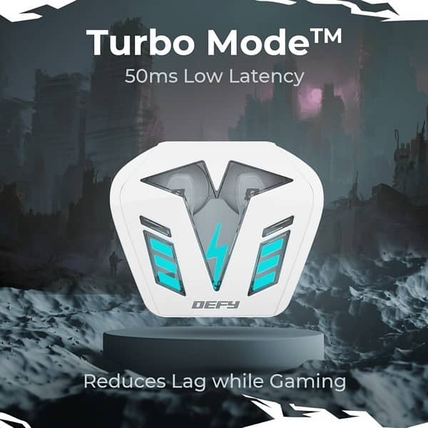 DEFY Gravity Turbo with Low Latency for Gaming Airpods 6