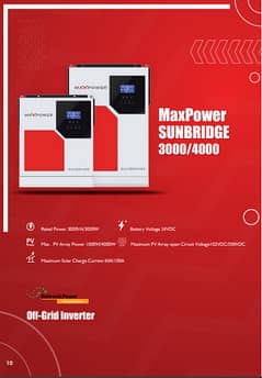 3kw powermax sunbridge pv4000 & 6kw