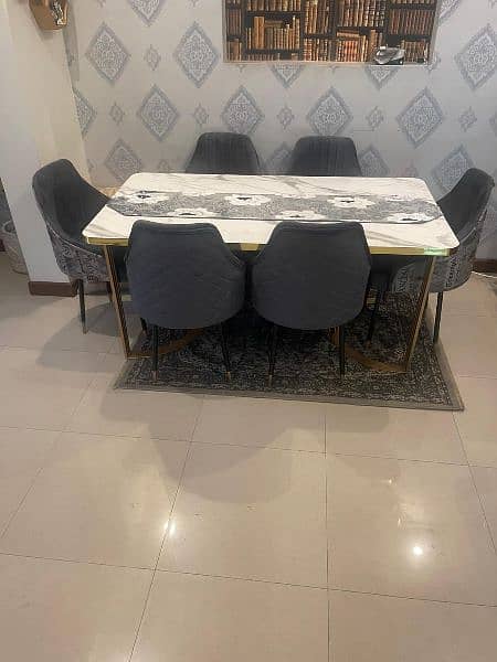 6 seater dinning table 2