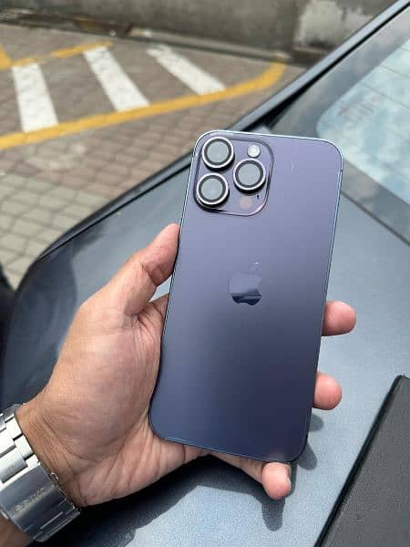 iPhone 14 pro max deep purple 256GB HK Model 2