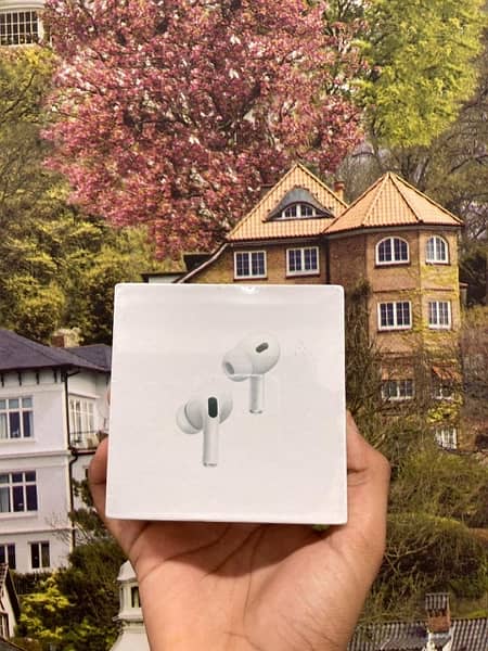 AirPods Pro 2nd Generation with Free silicone case 1