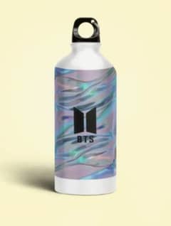 Bts logo stainless steel water bottle 0