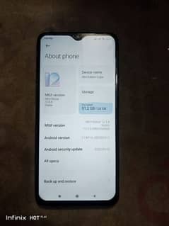Redmi note 8 pro mobile for sale with charging 6/128